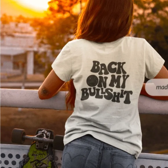 Womens graphic tee (jean tee) - Picture 1 of 2